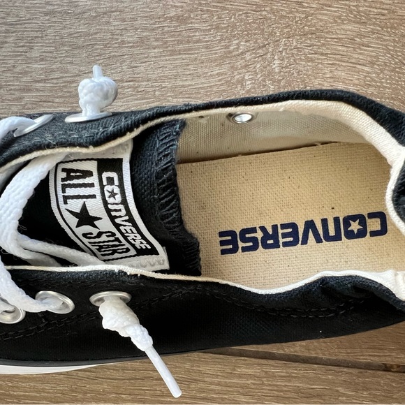 Brand new (w/o tags) Black and White Converse Low Tops Women’s Size 5 - Picture 9 of 12